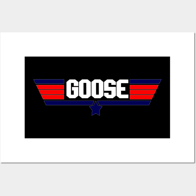 "Goose" 80's action movie design Wall Art by Yoda